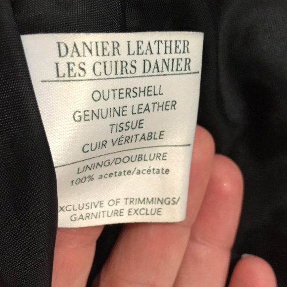 Ladies leather jacket size large by Daniel - Picture 4 of 12